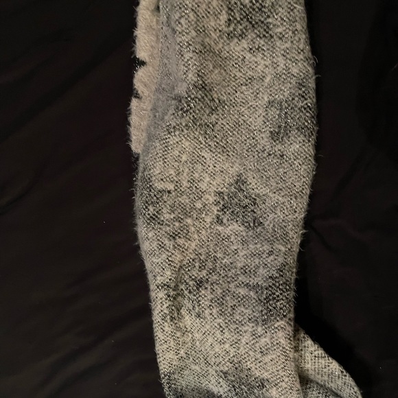 Infinity scarf winter silver stars - Picture 3 of 6